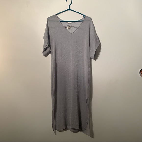 Babaton Light grey blue tunic shirt - Picture 1 of 4